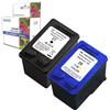 ELLENNE CARTUCCE PER HP 27XL/28XL NERO COLORE DESKJET 3325 3320 OFFICEJET