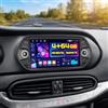 Hikity 5G WiFi 4+64G Android Autoradio per Fiat Tipo Fiat Egea 2015-2017, 7 Pollici IPS Touch Screen Stereo Auto con Wireless Carplay Android Auto Bluetooth5.0 FM/RDS GPS SWC AHD Retrocamera