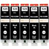 Amaprint 5 XL cartucce compatibili con Canon PGI 525 PGBK Nero per IP4850 IP4950 IX6550 MG5150 MG5250 MG5340 MG5350 MG6150 MG6250 MG8150 MG8240 MG8250 MX715 MX885 MX895