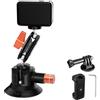 K&F CONCEPT Supporto Ventosa 3 con Braccio Magico Doppia Sfera - MS44