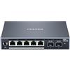 XikeStor Switch PoE | 7 porte 2.5G Managed PoE+ Switch | 5X 2.5GbE RJ45 PoE+ (100W) + 2X 10G SFP+ | VLAN/LACP/QoS/STP/IGMP, Gestito Web, alloggiamento in metallo Fanless per telecamera IP, NAS, WiFi 6