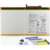 K KYUER HB26A510EBC Tablet Batteria per Huawei Mediapad M2 M3 10 10.0 10.1-inch/MediaPad T2 10.0 Pro 10.0-inch WiFi LTE 3G 4G M2-A01W M2-A01L Bach-L09 Bach-W09 BAH-L09 BAH-W09 FDR-A01L FDR-A03L FDR-A04L+Tool