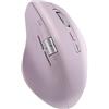 T'nB - Mouse wireless ricaricabile, rotella a scorrimento libero ultra-rapido, doppia rotella e pulsanti scorciatoia, connessione Bluetooth o USB-A, lunga autonomia - Rosa