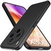 GIOPUEY Cover Compatibile con Vivo X300, Il Materiale TPU Ultrasottile Custodia, Anti Impronta Digitale Phone Case [Resistente all'Usura] [Antiscivolo] - Nero