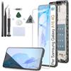 RongZy LCD Schermo per Samsung Galaxy A16 4G Display di Ricambio Touch Screen Digitizer Parti di Riparazione per Galaxy A16 4G SM-A165F/A165M LCD Display con Strumenti(Nero con Cornice, 6.7)
