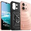 XIAOMI Redmi 15C 4+128GB Smartphone, Display 6.9 HD+ 120Hz, Batteria 6000mAh, Fotocamera 50MP, Processore Octa-Core, Senza Caricatore-Arancione crepuscolo, Include Custodia Protettiva