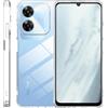 Captor Cover Trasparente per Realme Note 60 4G, Custodia TPU in Silicone Flessibile Morbida e Sottile, Protezione con Bordo Rialzato per Schermo e Fotocamera