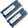 OPAX51 [2 x 2 GB ] Memoria RAM 2 moduli da 2 GB DDR3 SODIMM 2Rx8, 4 GB Dual Rank 1333 MHz, PC3-10600S, 204 pin 1,5 V per computer portatile Notebook Laptop 51CH042