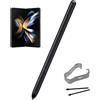 PCTC Galaxy Z Fold 3/Flod 4 s pen sostituzione per Samsung Galaxy Z Fold 3/Flod 4 penna(senzaBluetooth) + 2 punte/Pennini (Phantom Nero)