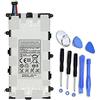 HUBEI SP4960C3B Sostituzione della batteria del tablet per Samsung Galaxy Tab 2 7.0 GT-P3100 P3108 P3110 P3113 Tab 7.0 Plus GT-P6210 GT-P6211 SGH-T869 GT-P6200 GT-P6201 GT-P6208 (3.7V 14.8Wh 4000mAh)