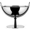Alessi - AC04 B - Fruttiera/scolatoio in acciaio lucido. Piede in alluminio, antracite.