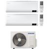 Samsung CONDIZIONATORE SAMSUNG CEBU DUAL SPLIT 7000+7000 BTU INVERTER WIFI R32 AJ040TXJ2KG A+++
