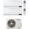 Samsung CONDIZIONATORE SAMSUNG CEBU DUAL SPLIT 12000+18000 BTU INVERTER WIFI R32 AJ050TXJ2KG A+++