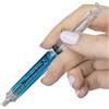 Penna a sfera in ABS riciclato a forma di siringa Dr. David personalizzate o neutre