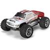 radiokontrol Automodello Monster Truck 4WD 1:18 2,4 GHz Bianco/Rosso RTR WLTA979-B - radiokon