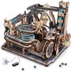 ROKR Puzzle 3D in Legno Piste da Corsa Elettrica Idea Regalo per Uomini Night Ci