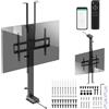 Maclean Supporto Elettrico per TV da Soffitto/Pavimento 43-88" VESA 600x400 60 kg