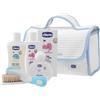 Chicco Set Beauty Chicco Baby Moments con Maniglia Azzurro