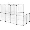 Lionto Recinto in plastica a 2 piani - L 147 x P 75 x H 92 cm