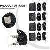 Wireless Earphone Auricolare Wireless Ricaricabile con Design Lavalier e Interruttore Mono/Stereo