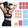 TIDEVAN 186 pezzi Cerotti Agopuntura,Griglia Tape Cross Tape 3 Colori e Taglia A B C Nastro a Griglia Adesivi,Impermeabili Elastico per Punti Trigger di Agopuntura Muscoli Tesi Articolazioni Doloranti
