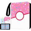 Album Carte, Raccoglitore Carte Magic Collezionabili, 50 Pagine 8 Tasche per Pag