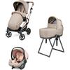 Peg Perego PROMO MODULAR DAYS Trio Peg Perego Vivace con Culla Flex e Primo Viaggio Lounge + Borsa Cambio Mon amour