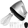 Sbattitore Elettrico 500W Frullatore 5 Velocità Frusta E Turbo Boost Frullino Co