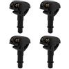 eMagTech 4 ugelli per tergicristalli 8265A083 compatibili con Mitsubishi Lancer