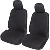 Auto Accessori Lupex A22 Coprisedili auto universali, anteriori e posteriori (Coppia Anteriore, Nero)