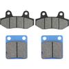 lvifloae Pastiglie Freni Anteriori e Posteriori per Motocross Pit Bike 50/90/110/125/140/150/160cc Set Completo con 1 Coppia di Pastiglie Posteriori Freni a Disco Materiale Sinterizzato
