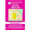 MULTIGRAPHIC 60/61 MONTI SIBILLINI Cartina Topografica