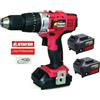STAYER Trapano Avvitatore 18V Percussione 2 Batterie Litio Mandrino 13mm Professionale