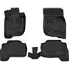 Element Tappetini in gomma 3D su misura per MITSUBISHI Pajero Sport 2016-> 4 pez.