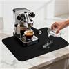 HOTUT Tappetino Macchina Caffe,40x50cm Tappetino Scolapiatti Assorbente Cucina,Tappeto Antiscivolo Scolapiatti da Cucina per Piani, Asciugaposate, Macchine da Caffè, Animali Domestici