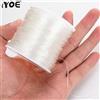 NONE IYOE 0.5-1.5mm Cavo Elastico Stringa Filo Elastico Trasparente Per La Produzione di Gioielli Fai Da Te Collana Del Braccialetto Accessori di Perline