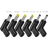 KYMISON USB C PD a DC Connettore di Alimentazione Universale 5V 9V 12V Tipo C a DC Jack Spina Adattatore di Ricarica Convertitore per Router Tablet Mini Ventola