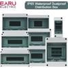 EARU Nuova Scatola di Derivazione EARU HT 2/5/8/12/15/18/24 Moduli in Plastica PC per Esterni, Scatola di Distribuzione Elettrica Impermeabile IP65 e Antipolvere