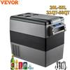 NONE VEVOR Mini frigorifero per auto Mini frigorifero 15-45L Congelatore Compressore portatile Dispositivo di raffreddamento 12/24V DC 110-240V Contenitore di ghiaccio per il campeggio