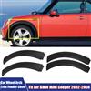 NONE Per BMW Auto Ruota Anteriore Arco Trim Parafango Copertura Splash Guardie Parafango Per BMW MINI Cooper R50 R52 R53 2002 2003 2004 2005-2008