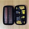 NONE Kit di riparazione universale per pneumatici sottovuoto - Correzione di foratura di emergenza per auto/moto/bici/camion/SUV, con e senza colla, fissaggio portatile