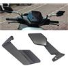 NONE Specchi retrovisori laterali moto a rotazione regolabile per YAMAHA MT07 MT09 Kawasaki Z900 Z750 Z125 DUKE 990 - Accessori ciclismo