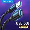Vention USB 3.0 cavo di prolunga USB 3.0 2.0 cavo di prolunga per cavo dati per PC Smart TV Xbox One SSD prolunga per cavo USB ad alta velocità