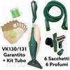 Vorwerk Folletto FOLLETTO VK130 VK131 SPAZZOLA HD13 CON TUBO KIT ACCESSORI 6 SACCHETTI 6 PROFUMI
