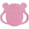 imbaby massaggiagengive bear silicone 3m+ rosa antico