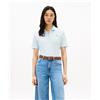 Tommy Hilfiger Polo in piqué a vestibilità regolare del 1985 Blu Donna