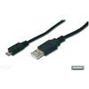 Digitus Cavo Usb Digitus micro-Usb 5-pol. B-male > Usb A-male 1,8 m [AK-300127-018-S]