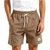 Neteson Pantaloncini Uomo Estivi Pantaloni Corti Sportivi Causal Coulisse Pantalone Cargo Bermuda Shorts Velluto a Coste con Tasche
