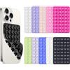 TTPSRY 10 Pezzi Supporto per Telefono in Silicone Doppio Lato Support a Ventosa Upporto Antiscivolo Cellulare Accessori per selfie e Video(Multicolore)