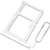 Eonpam Vassoio Carta SIM per Xiaomi Redmi Note 13 5G/Note 13 PRO 4G Porta Scheda SIM con Pin della SIM(Bianco)